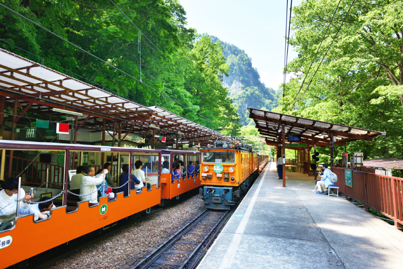 ヤマト運輸 (クロネコヤマト)　3台+黒部渓谷トロッコ電車