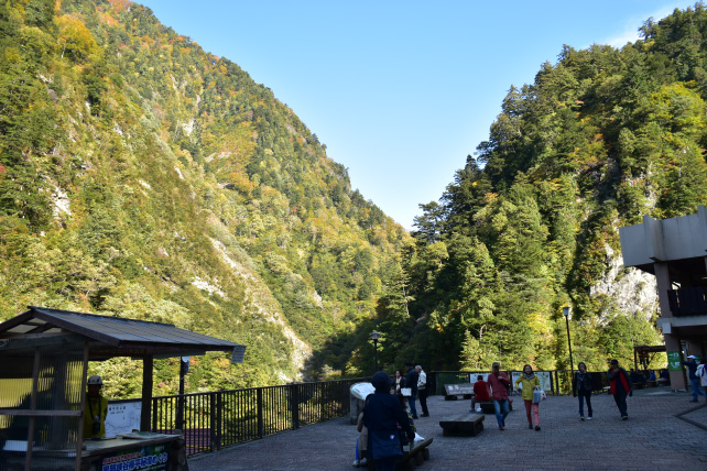 欅平駅屋上展望台