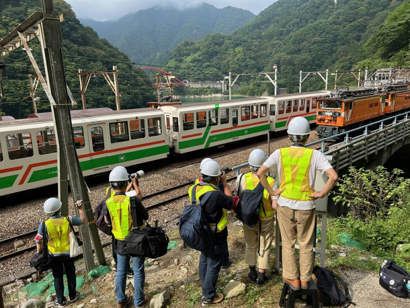 普段下車できない駅で下車できる「工事用列車満喫ツアー」募集受付について