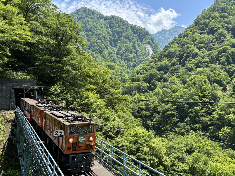 2025年度 黒部峡谷トロッコ電車　営業運転終了について