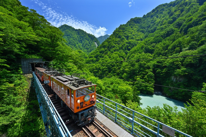 「黒部峡谷トロッコ電車」 年末ご挨拶