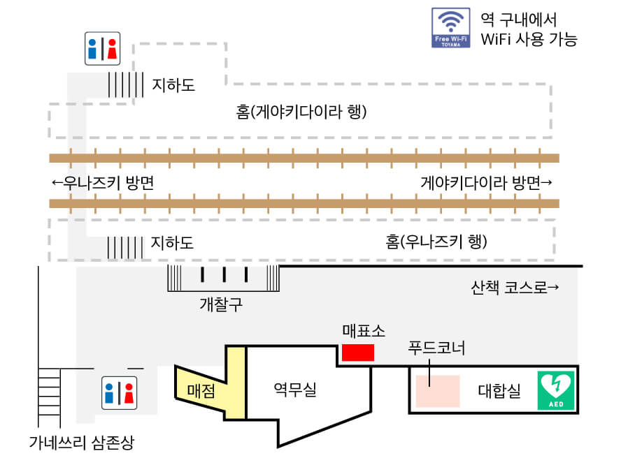 鐘釣駅